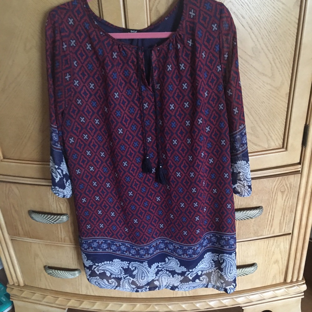 Bohemian style dress
